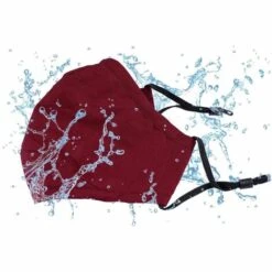 5 PiècesMasque De Protection Réutilisable En, Lavable, Durable Avec Pince De Nez Insérée, Masque De Protection Pour Un Usage Quotidien, Rouge，Fontainebleau -Protection des voies respiratoires Soldes 53912425 3