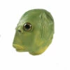 Poisson Poisson Vert Avec Masque Yeux En Verre - Parfait Pour Carnaval, Carnaval Et Halloween - Costume Adulte - Latex, Unisexee Taille Unique，Fontainebleau -Protection des voies respiratoires Soldes 54044634 1