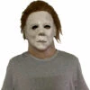 Michael Myers Film D'horreur Masque - Parfait Pour Le Carnaval Et L'Halloween - Costume Adulte - Latex, Unisexe Taille Unique，Fontainebleau -Protection des voies respiratoires Soldes 54053230 1