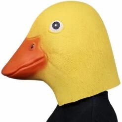 Masque Halloween Tête D'animal En Latex Pour Déguisement Mascarade Halloween Party Soirée/Carnaval/Cosplay (Canard),Irisfr -Protection des voies respiratoires Soldes 54069713 3