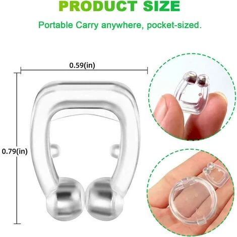 AIDUCHO 15 PCS Clip Nasal Magnétique Anti Ronflement,Clip Nasal Anti Ronflement,Dispositif Anti Ronflement,Anti Ronflement Magnétique,Améliore La Respiration Pour Un Sommeil Plus Confortable (15 PCS) 4 AIDUCHO 15 PCS Clip Nasal Magnétique Anti Ronflement,Clip Nasal Anti Ronflement,Dispositif Anti Ronflement,Anti Ronflement Magnétique,Améliore La Respiration Pour Un Sommeil Plus Confortable (15 PCS) – Image 2