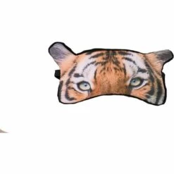 Kartokner 3D Peluche Animaux Masque De Sommeil Pour Les Yeux Des Mignon Animaux Pour Dormir Respirant Bande Dessinée Masque De Nuit Enfants Filles Femmes Adultes (Tigre)