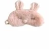 Kartokner 3D Peluche Animaux Masque De Sommeil Pour Les Yeux Des Mignon Animaux Pour Dormir Respirant Bande Dessinée Masque De Nuit Enfants Filles Femmes Adultes (D-lapin Rose) -Protection des voies respiratoires Soldes 54072703 1