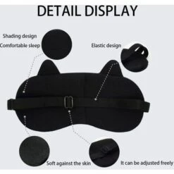 KARTOKNER Lot De 4 Masque De Sommeil, Masque Animal Sommeil Masque Pour Les Yeux Doux Et Moelleux Pour Dormir Eyepatch De Repos Masque De Nuit, Masque De Sommeil Pour Filles,Femme(Chat Mignon 4 PCS) 10 KARTOKNER Lot De 4 Masque De Sommeil, Masque Animal Sommeil Masque Pour Les Yeux Doux Et Moelleux Pour Dormir Eyepatch De Repos Masque De Nuit, Masque De Sommeil Pour Filles,Femme(Chat Mignon 4 PCS) -Protection des voies respiratoires Soldes 54072724 4