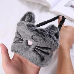 Kartokner Animaux Masque De Sommeil Femme Enfant Fille Peluche Soie 3D Moelleux Masque De Nuit Occultant Mignon Masque Pour Les Yeux Pour Dormir Voyage Sieste (Chat-noir) -Protection des voies respiratoires Soldes 54074047 5