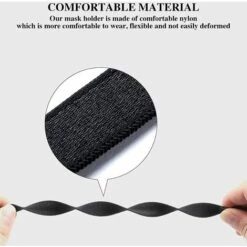 DECKON Clip De Masque, Clip De Masque, Crochet De Masque, (noir) -Protection des voies respiratoires Soldes 54168571 5