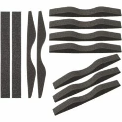 Coussinets De Pont De Nez Mousse Mémoire Microfibre Anti-Buée Bande De Protection Auto-Adhésive Coussin De Pont De Nez Pont De Nez En Éponge (24 Pièces),Starlight