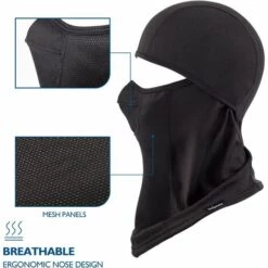 ILOVEMILAN Casquette De Masque De Cyclisme, Tour De Cou, Masque De Tour De Cou Froid Et Coupe-vent Pour Skis, Motos, Vélos, équitation, Alpinisme, Chasse Et Autres Sports De Plein Air D'hiver -Protection des voies respiratoires Soldes 54412784 3