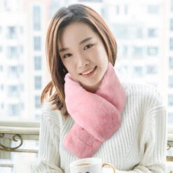 SUPERSELLER Écharpe Chauffante USB, écharpe Chauffante électrique Pour Hommes/femmes Écharpe Chauffante Imperméable Pour Cou Chauffant - Kaki -Protection des voies respiratoires Soldes 54449590 5