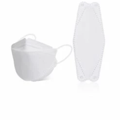 ILOVEMILAN Masque Facial Jetable Pour Adulte De 50 Pièces, Masque Facial Kn95, Avec