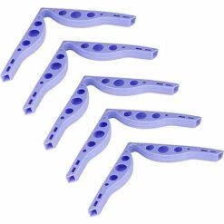 TANABATA 5 Pièces Bandes De Pont De Nez Anti-buée, Coussinets De Pont De Nez En Silicone Réutilisable, Pince-Nez Antibuée Pour Masques Empêcher Les Lunettes De S'embuer