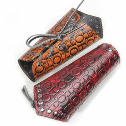 ZHUOXUAN Tir à L'arc Armguard Sleeve Cuir Armguard Armguard Armguard Bracers Viking LARP Medieval #1 -Protection des voies respiratoires Soldes 55168172 3