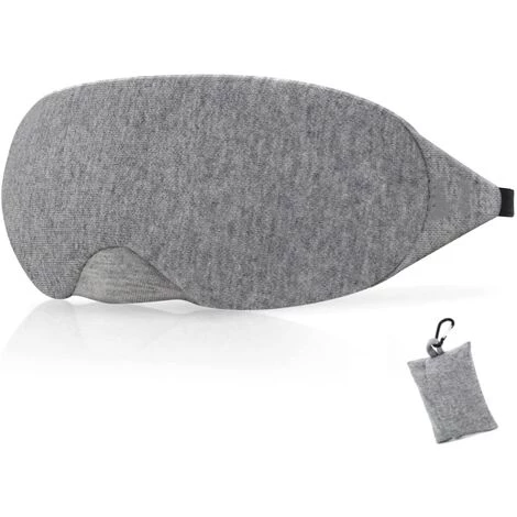 Masque De Nuit - Masque Sommeil Pour Hommes Et Femmes, Masque De Sommeil Anti-lumière Au Design Moderne, Masque Yeux Doux Et Confortable Pour Dormir, Avec Pochette De Voyage, Gris Fontainebleau 3 Masque De Nuit - Masque Sommeil Pour Hommes Et Femmes, Masque De Sommeil Anti-lumière Au Design Moderne, Masque Yeux Doux Et Confortable Pour Dormir, Avec Pochette De Voyage, Gris Fontainebleau