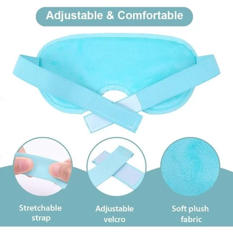 Masque Yeux Froid, Masque Des Yeux Gel Gonflés, Cernes, Migraine Réutilisable Poche De Glace En Yeux Pour Thérapie Froid Chaud (Bleu),Irisfr 7 Masque Yeux Froid, Masque Des Yeux Gel Gonflés, Cernes, Migraine Réutilisable Poche De Glace En Yeux Pour Thérapie Froid Chaud (Bleu),Irisfr – Image 5