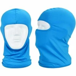 ILOVEMILAN Lot De 3 Cagoules D'été En Tissu élastique Fin Et Respirant Pour Le Cyclisme Et Les Sports De Plein Air - Protection Contre Les UV Et La Poussière（Noir+bleu+gris） -Protection des voies respiratoires Soldes 55608900 3
