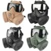 CADEAUX Masque Respiratoire Tactique De Protection Masque à Gaz Intégral Pour Militaire Airsoft Tir Chasse équitation Jeu Cs Cosplay Protection (vert) -Protection des voies respiratoires Soldes 55762138 1