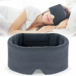 ILOVEMILAN Masque De Sommeil - Masque De Nuit Ultra Doux Et Confortable, Masque Pour Les Yeux Pour Dormir Pour La Maison, Le Sommeil, Les Voyages
