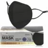 Iris Ohyama, Pack De 10 Masques Jetables FFP2, Élastiques Anti-Irritations Réglables, Barrette Nasale, 3 Couches, Pour Le Personnel Médical Clinique - Protective Mask IDM - Noir -Protection des voies respiratoires Soldes 56130635 1