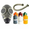 LANGRAY Masque Complet à Gaz Multi-usages Avec Filtre De Niveau 3, Respirateur, Spray De Peinture, Pesticide, Caoutchouc Naturel, Prévention Chimique(Masque Avec Canette #5 + Voies Respiratoires De 0,5 M) 1 LANGRAY Masque Complet à Gaz Multi-usages Avec Filtre De Niveau 3, Respirateur, Spray De Peinture, Pesticide, Caoutchouc Naturel, Prévention Chimique(Masque Avec Canette #5 + Voies Respiratoires De 0,5 M) -Protection des voies respiratoires Soldes 56393234 1