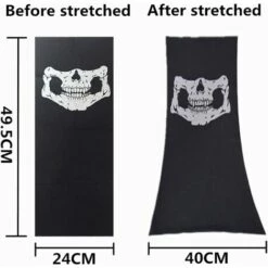 PERLE RARE Skull Masque De Tubulaire Extensible, Masques Visage De Crâne, Masque De Motoneige De Motard, Masque De Bande De Bandana Balaclava 9 PERLE RARE Skull Masque De Tubulaire Extensible, Masques Visage De Crâne, Masque De Motoneige De Motard, Masque De Bande De Bandana Balaclava -Protection des voies respiratoires Soldes 56742893 3