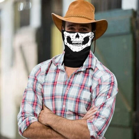 PERLE RARE Gants Squelette Blanc Et Masque De Crâne Os Fantômes Pour Soirée Costumée Halloween D’Adulte 6 PERLE RARE Gants Squelette Blanc Et Masque De Crâne Os Fantômes Pour Soirée Costumée Halloween D’Adulte – Image 4