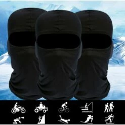 MONLY Masque Facial Cagoule 3 Pièces Multifonctionnel Et Autres Sports Respirant Léger UV Et Anti-poussière Unisexe 11 MONLY Masque Facial Cagoule 3 Pièces Multifonctionnel Et Autres Sports Respirant Léger UV Et Anti-poussière Unisexe -Protection des voies respiratoires Soldes 57091070 5