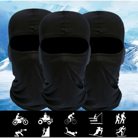 MONLY Masque Facial Cagoule 3 Pièces Multifonctionnel Et Autres Sports Respirant Léger UV Et Anti-poussière Unisexe 7 MONLY Masque Facial Cagoule 3 Pièces Multifonctionnel Et Autres Sports Respirant Léger UV Et Anti-poussière Unisexe – Image 5