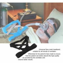 LANGRAY Couvre-chef Dédié Aux Masques CPAP, Bandeau Anti-ronflement, Respirateur Lavable, Masque Nasal, Ceinture De Tête, Masque Facial, Sangle Bleu 9 LANGRAY Couvre-chef Dédié Aux Masques CPAP, Bandeau Anti-ronflement, Respirateur Lavable, Masque Nasal, Ceinture De Tête, Masque Facial, Sangle Bleu -Protection des voies respiratoires Soldes 57272480 3