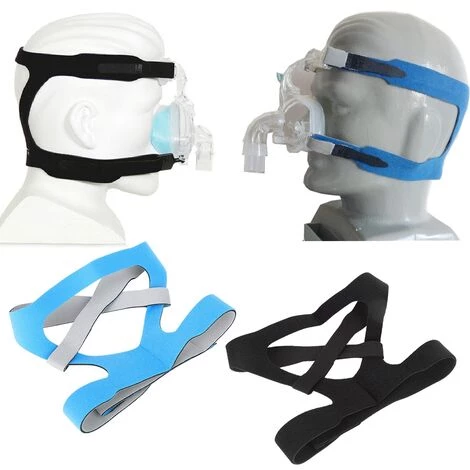 LANGRAY Couvre-chef Dédié Aux Masques CPAP, Bandeau Anti-ronflement, Respirateur Lavable, Masque Nasal, Ceinture De Tête, Masque Facial, Sangle Bleu 7 LANGRAY Couvre-chef Dédié Aux Masques CPAP, Bandeau Anti-ronflement, Respirateur Lavable, Masque Nasal, Ceinture De Tête, Masque Facial, Sangle Bleu – Image 5