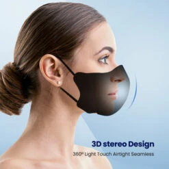 STARLIGHT Masque FFP2, SL.GT 50 Pcs Masque De Protection FFP2, Masque FFP2 KN95, Masques Jetables Adulte Homme Femme(Noir) 10 STARLIGHT Masque FFP2, SL.GT 50 Pcs Masque De Protection FFP2, Masque FFP2 KN95, Masques Jetables Adulte Homme Femme(Noir) -Protection des voies respiratoires Soldes 57370695 4