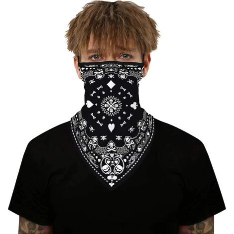 PERLE RARE Cache Cou Anti-Solaire Tour De Cou Homme Femme Masque Bandana Anti-UV Cagoule Bandeau Foulard Pour Moto Yoga Running Randonnée Équitation(04) 6 PERLE RARE Cache Cou Anti-Solaire Tour De Cou Homme Femme Masque Bandana Anti-UV Cagoule Bandeau Foulard Pour Moto Yoga Running Randonnée Équitation(04) – Image 4