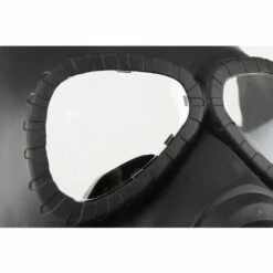 Masque Airsoft Paintball CS Masque Facial Anti-buée Factice Avec Double Ventilateur Turbo Lentille Transparente NOIR Masque De Protection LITZEE -Protection des voies respiratoires Soldes 57656863 5