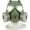 Masque Airsoft Paintball CS Masque Facial Anti-buée Factice Avec Double Ventilateur Turbo Lentille Transparente Vert Masque De Protection LITZEE 1 Masque Airsoft Paintball CS Masque Facial Anti-buée Factice Avec Double Ventilateur Turbo Lentille Transparente Vert Masque De Protection LITZEE -Protection des voies respiratoires Soldes 57657645 1