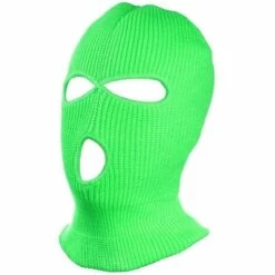 Fei Yu Masque De Ski Tricoté 3 Trous Couvre-visage Complet Pour Les Sports De Plein Air Chaud Doux