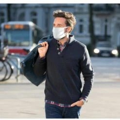 DIM Lot De 5 Masques UNS1 En Tissu Protection Visage Lavable 30 Fois 6 DIM Lot De 5 Masques UNS1 En Tissu Protection Visage Lavable 30 Fois -Protection des voies respiratoires Soldes 58206468 2