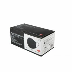 HAVEDEN Boîte De 50 Masques Chirurgicaux Noir Type 2R - 99,5 % De Filtration -Protection des voies respiratoires Soldes 58681431 4