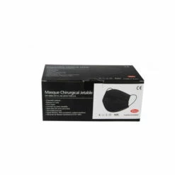 HAVEDEN Boîte De 50 Masques Chirurgicaux Noir Type 2R - 99,5 % De Filtration -Protection des voies respiratoires Soldes 58681431 5