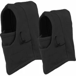 HIASDFLS Cagoule De Masque, 3 En 1 Multifonction Balaclava Chapeau Polaire Garder Chaud Cache-Oreilles Nez Tête Tour De Cou Pour Temps Froid Ski Outdoor Moto Montagne Camping Randonnée Hiver