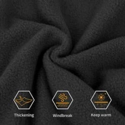 HIASDFLS Cagoule De Masque, 3 En 1 Multifonction Balaclava Chapeau Polaire Garder Chaud Cache-Oreilles Nez Tête Tour De Cou Pour Temps Froid Ski Outdoor Moto Montagne Camping Randonnée Hiver -Protection des voies respiratoires Soldes 59008038 3