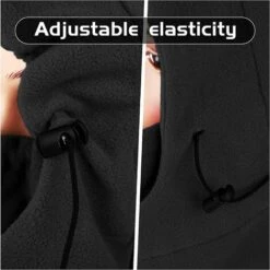 HIASDFLS Cagoule De Masque, 3 En 1 Multifonction Balaclava Chapeau Polaire Garder Chaud Cache-Oreilles Nez Tête Tour De Cou Pour Temps Froid Ski Outdoor Moto Montagne Camping Randonnée Hiver -Protection des voies respiratoires Soldes 59008038 4