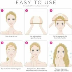 TRIOMPHE 6 Pièces Cap De Perruque Bonnet Perruque Femme Nylon Wig Cap Élastique Chapeau De Perruque Pour Femmes Et Hommes Marron，T-Audace -Protection des voies respiratoires Soldes 59138599 5