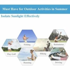 TRIOMPHE Compression Manchettes De Bras,T-Audace Manchons De Protection Solaire Anti-UV Unisexe UPF 50+, Couvre-bras Cool Pour Football, Golf, Volley-ball, Cyclisme Et Basket-ball，2 Paires（le Noir） -Protection des voies respiratoires Soldes 59138608 5