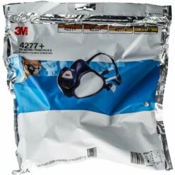 3M Masque Respiratoire, Taille: Standard Bleu Demi-masques ( Prix Pour 1 )