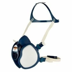 3M Masque Respiratoire Taille Unique Bleu Demi-masques ( Prix Pour 1 )