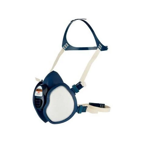 3M Masque Respiratoire Taille Unique Bleu Demi-masques ( Prix Pour 1 ) 4 3M Masque Respiratoire Taille Unique Bleu Demi-masques ( Prix Pour 1 ) – Image 2