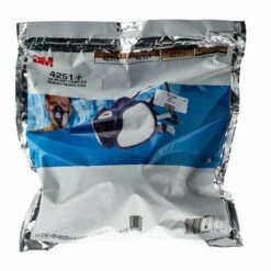 3M Masque Respiratoire Taille Unique Bleu Demi-masques ( Prix Pour 1 )