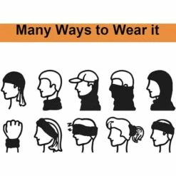 PERLE RARE Écharpe De Cou Tubulaire, Cou élastique Multifonctionnel Pour Hommes Et Femmes, Convient Pour La Moto, Le Ski, La Randonnée, Le Cyclisme Et D'autres Sports De Plein Air -Protection des voies respiratoires Soldes 59325308 5