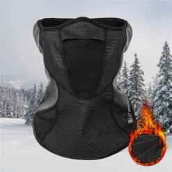 WEST BIKING Hiver Chaud Masque Facial Anti-poussière Coupe-vent Moto Masque Facial Cou Casque Masque Pour Sport Vélo Foulard - Le Noir - Le Noir -Protection des voies respiratoires Soldes 59396859 2