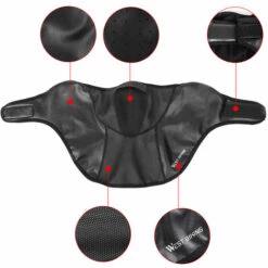 WEST BIKING Hiver Chaud Masque Facial Anti-poussière Coupe-vent Moto Masque Facial Cou Casque Masque Pour Sport Vélo Foulard - Le Noir - Le Noir -Protection des voies respiratoires Soldes 59396859 3