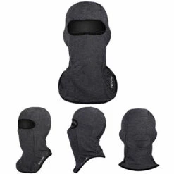 WEST BIKING Coupe-vent Vélo Masque Complet écharpe Chaude Velours Cyclisme Masque Facial Escalade Ski Pêche Hiver Masque Facial - Gris Foncé 11 WEST BIKING Coupe-vent Vélo Masque Complet écharpe Chaude Velours Cyclisme Masque Facial Escalade Ski Pêche Hiver Masque Facial - Gris Foncé -Protection des voies respiratoires Soldes 59397878 5